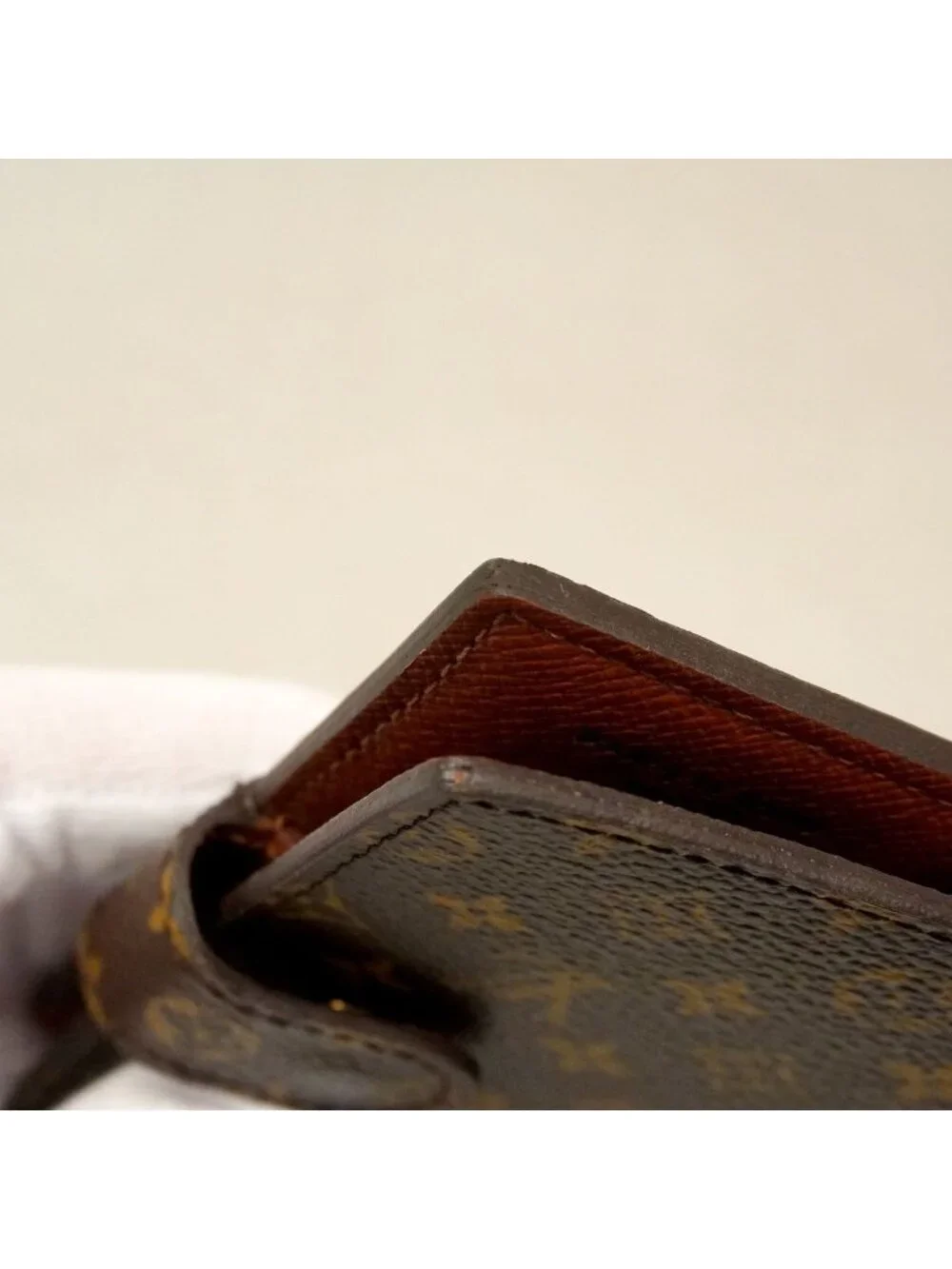 Louis Vuitton Notebook Cover Monogram Agenda Mini Brown